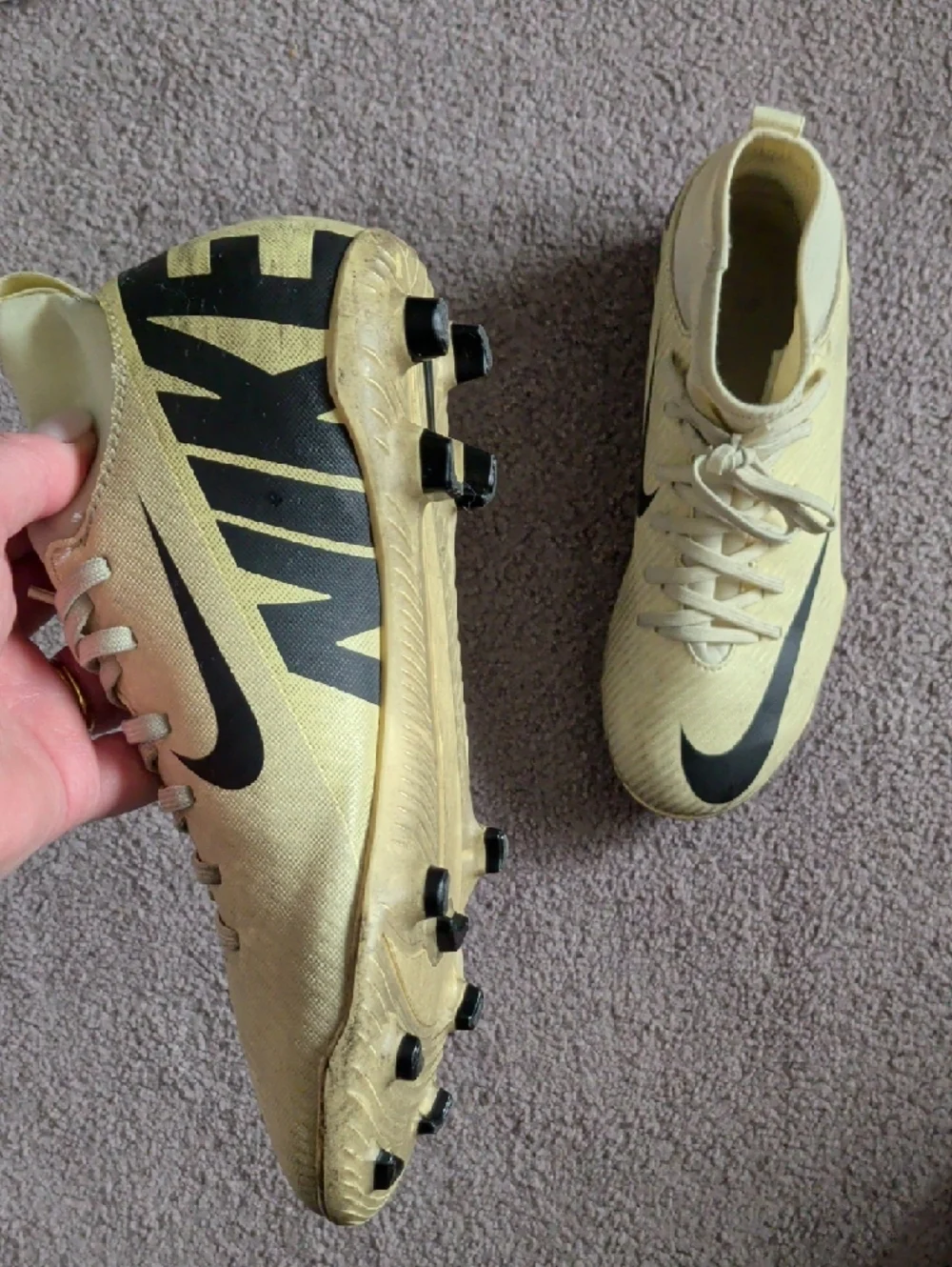 Nike Junior Mercurial Superfly 9 Club DJ5959-700 FG/MG Soccer Cleats size 4 - Picture 7 of 11